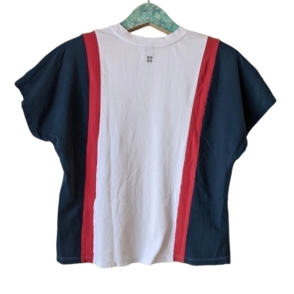 Sweaty betty barre crawl Short Sleeve tee shirt top - Picture 2 of 5